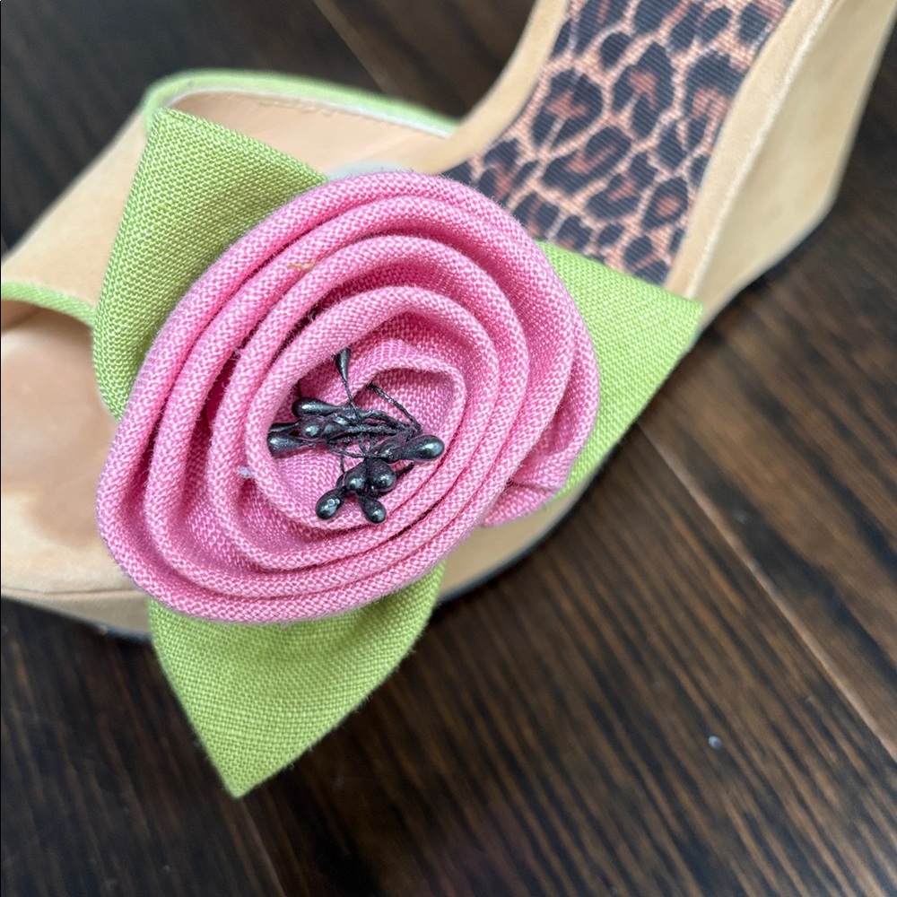Betsey Johnson Eldoris Wedge Sandals - Picture 7 of 12